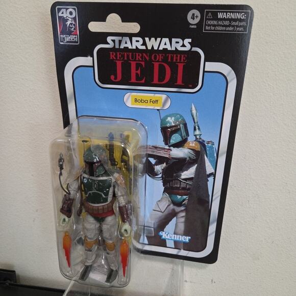 Star Wars The Black Series BOBA FETT 40th Anniversary Return of the Jedi Kenner - Picture 1 of 7